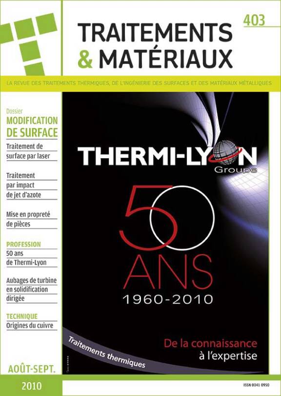 N°403 - Août/Septembre 2010