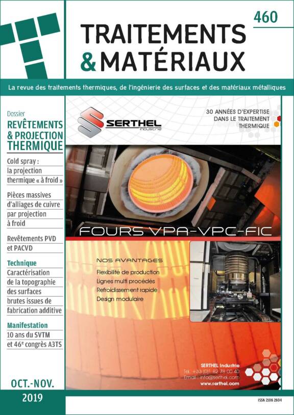 N°460 - Octobre/novembre 2019