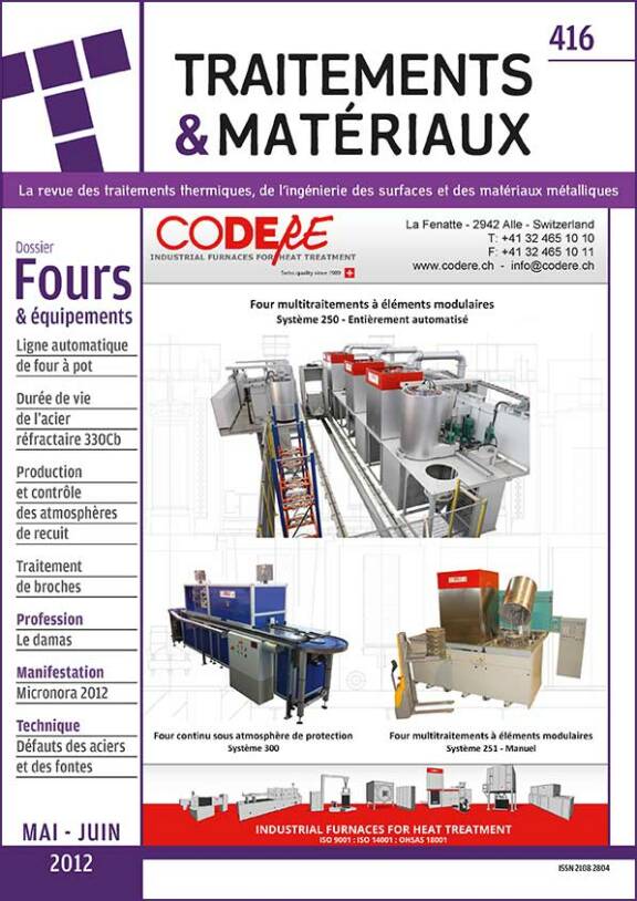 N°416 - Mai/juin 2012